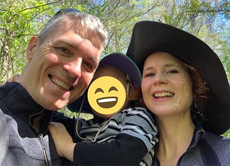 Adrial with family
