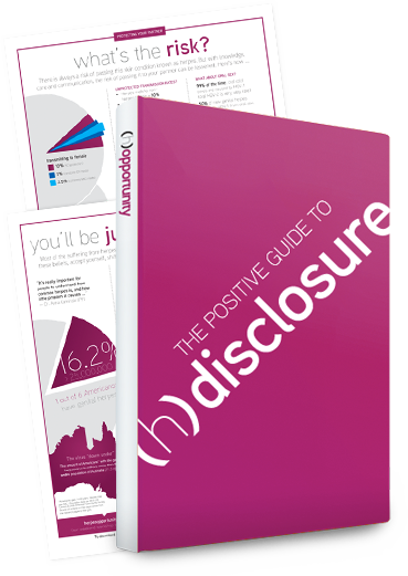 Herpes disclosure ebook and handouts